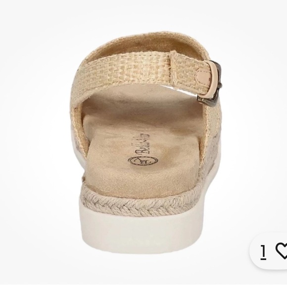 Bella Vita Women's Tan Woven Espadrilles size 9ww - Picture 2 of 7